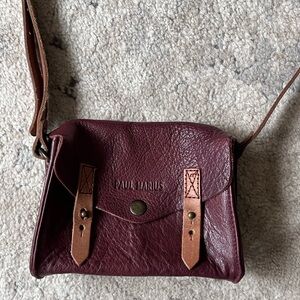 Paul Marius Lemini Indespensable maroon bag